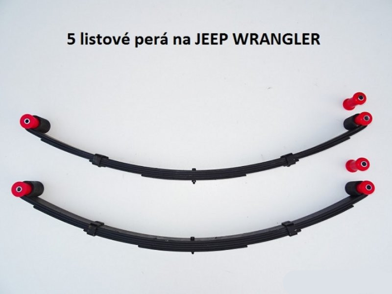 Listove pero JEEP WRANGLER
